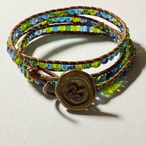 Triple wrap bracelet